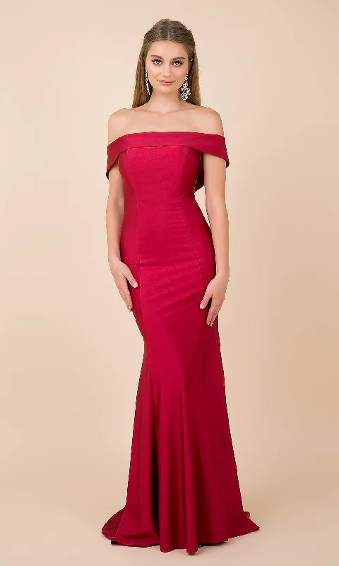 Elegant Simple Off-the-Shoulder Long Prom Dress